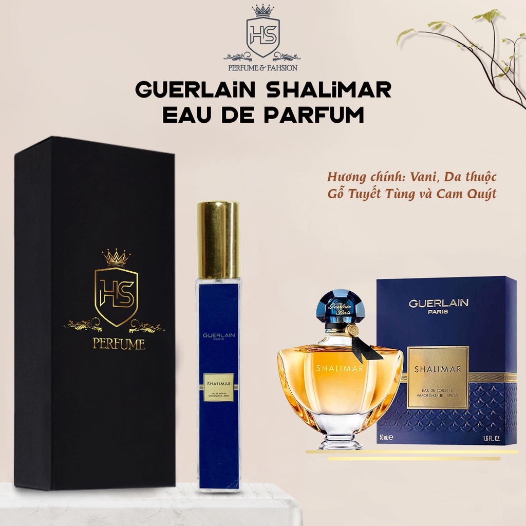 Nước Hoa Nữ G.uerlain Shalimar EDP , Sang trọng, Quyến rũ, Gợi cảm - Dầu Thơm Chính Hãng