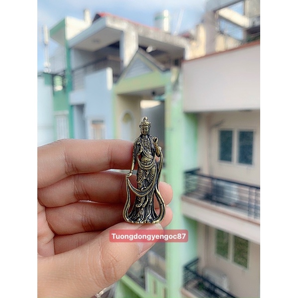 Tượng đồng Đại thế chí bồ tát mini