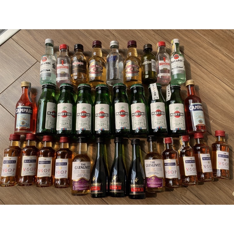 Chai rượu mini trang trí, thắp hương, pha chế đủ loại