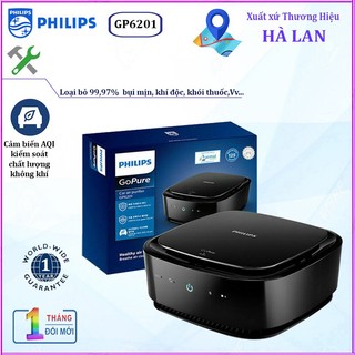 Máy khử mùi, lọc không khí trên xe ô tô Philips GP6201