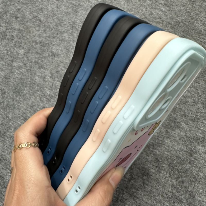 Case ốp lưng Vivo V25 / V25E dẻo nhiều hình siêu dễ thương viền lượn sóng bảo vệ camera