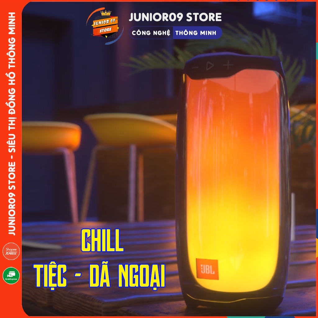 Loa Bluetooth JBL Pulse Pro, Loa Bluetooth Mini Bass Mạnh Có Đèn Led Theo Nhạc, Âm Thanh Vòm 360, Pin Cực Khoẻ Junior09
