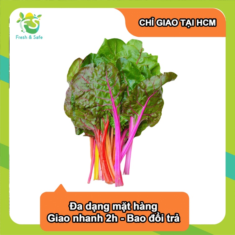 [Chỉ Giao HCM] Cải Cầu Vồng - 500g