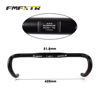 Ghi đông nhôm FMF tay cong cho xe đạp đua, xe đạp Fixed Gear