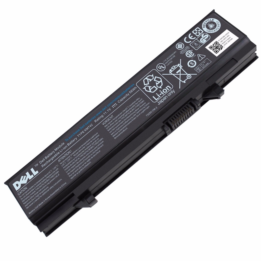 Pin Laptop Dell Latitude E5400 E5410 E5500 E5510 T749D RM668 WU843 KM760 L O6V7 WU841 T749D