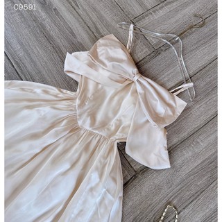 ĐẦM MAXI HAI DÂY NƠ NGỰC