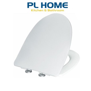 Nắp bồn cầu liền khối rơi êm HA42, nắp bàn cầu đóng êm cho bồn cầu liền khối lớn
