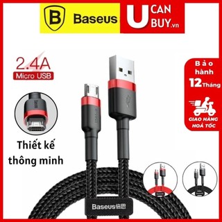 Cáp sạc micro USB, cáp sạc nhanh Baseus Cafule Micro USB