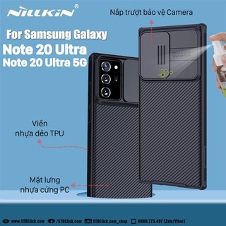 ỐP LƯNG SAMSUNG GALAXY NOTE 20 ULTRA NILLKIN CAMSHIELD PRO BẢO VỆ CAMERA CHÍNH HÃNG [NEW SALEOFF]