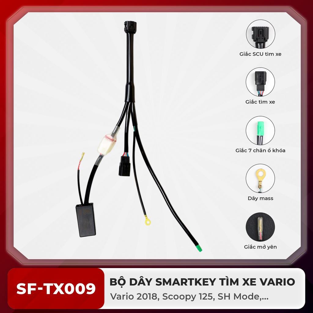 Smartkey Honda Cơ Bản Vario 2018, Scoopy 125, SH Mode,...