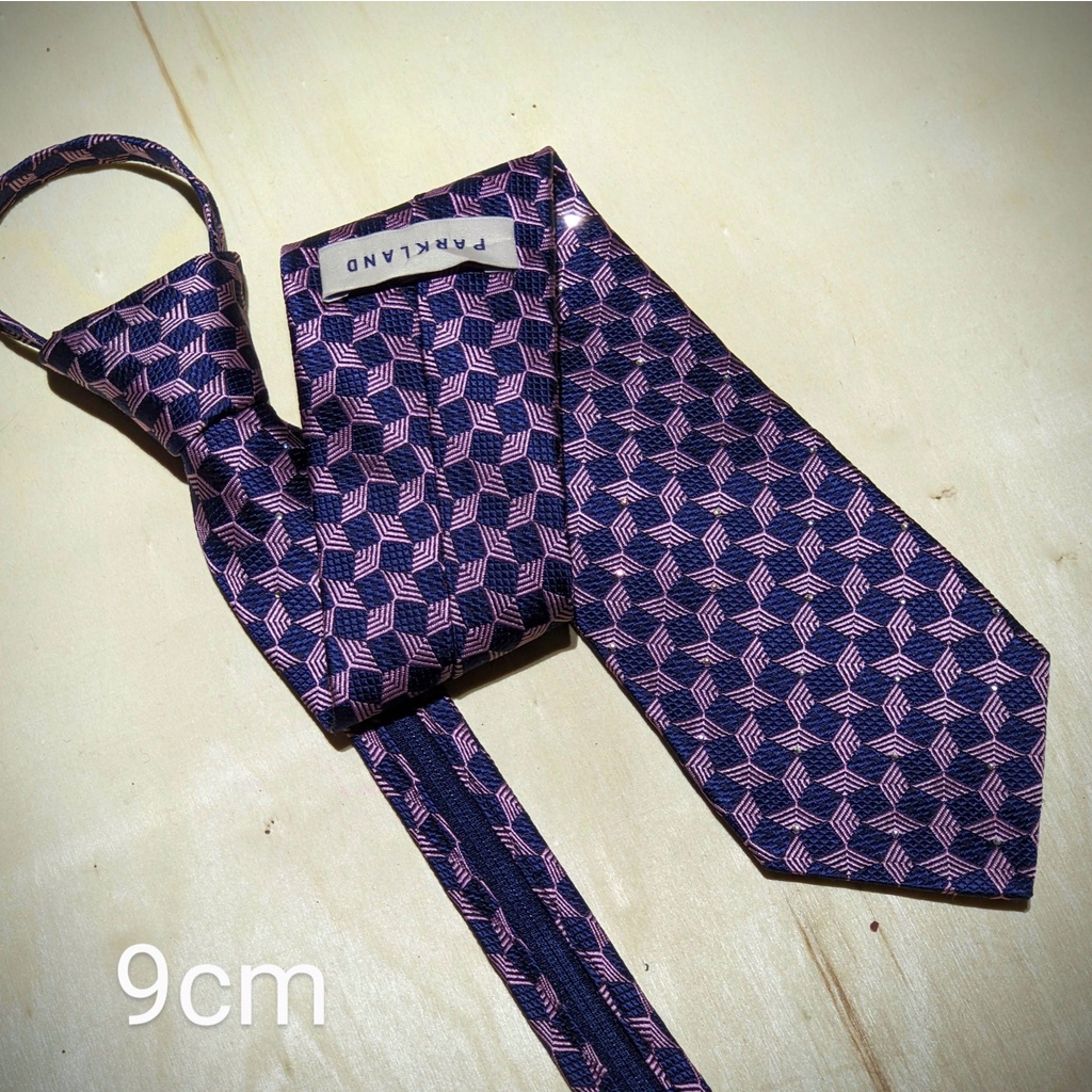 Cravat , cà vạt công sở thắt sẵn bản trung, lớn #2.