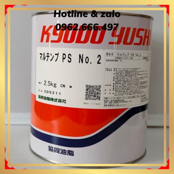 [TỐT NHẤT]  Mỡ KYODO YUSHI MULTEMP PS NO.2