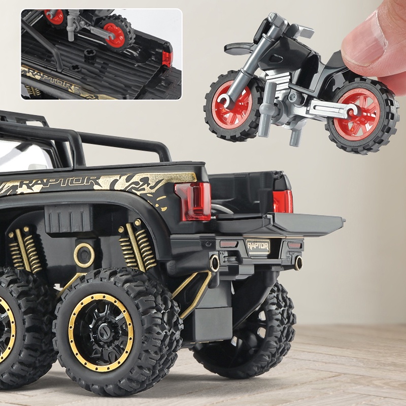 Mô Hình Xe Hơi Ford F150 Raptor Bằng Hợp Kim Tỉ Lệ 1: 28