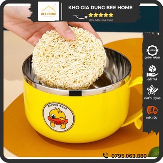 Tô ăn mì Bát ăn mì giữ nhiệt Con Vịt Vàng dung tích 1L