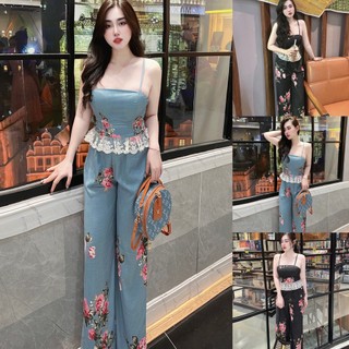 Đồ bộ nữ, đồ ngủ lụa latin in họa tiết, chất liệu lụa thoáng mát, mềm mịn