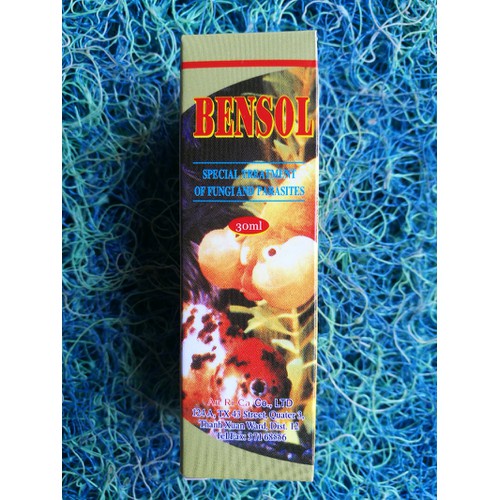 Thuốc trị nấm Bensol - giúp cá không bị đốm trắng trên thân