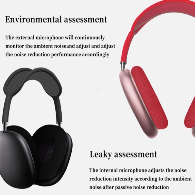 Tai Nghe Vòng Đầu Kết Nối Bluetooth 5.0 P9AirMax Nhiều Màu Sắc Dùng Để Chơi Game Trên Điện Thoại / Máy Tính