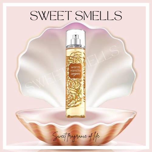 Xịt thơm toàn thân Body Mist Bath & Body Works Warm Vanilla Sugar - [SweetSmells]
