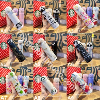 Bình giữ nhiệt Starbucks & Bình Giữ Nhiệt Thermos Nắp Bật