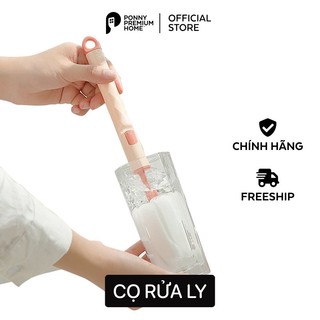 Cọ rửa ly cao cấp đa năng làm sạch chai cốc thủy tinh gia dụng cầm tay Ponny Premium Home tiện dụng