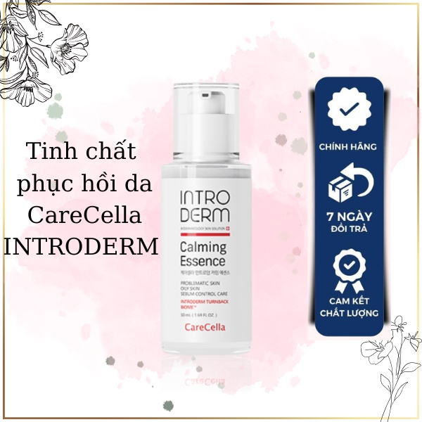 Tinh chất phục hồi da CareCella INTRODERM Calming Essence CÂN BẰNG ĐỘ ẨM NGỪA MỤN-CHỐNG THÂM 50ml