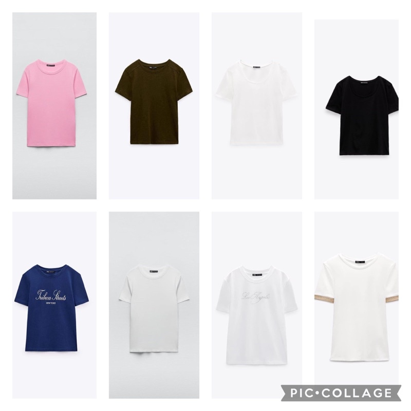 Áo phông cộc tay Zara chính hãng