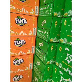 Thùng 15 lon Nước ngọt Fanta các loại 320ml