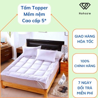 Tấm lót tăng độ êm cho nệm, Topper làm mềm nệm cao cấp Riotex cho bạn giấc ngủ êm ái thoải mái nhất