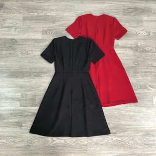 Đầm H@BBS cổ vuông ngắn TN