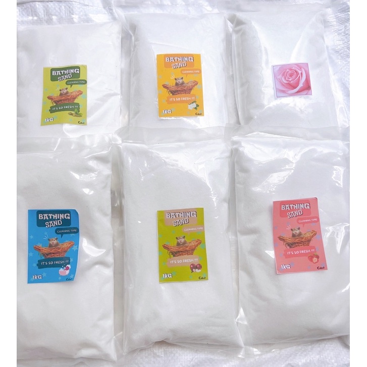 Cát tắm cho hamster