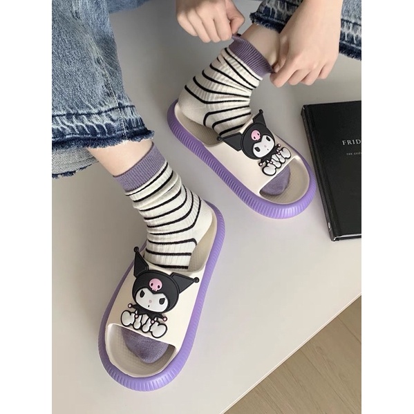 Dép Kuromi Dễ Thương Cho Nữ Đế Eva Siêu Nhẹ Hàng Chuẩn Xixitiao - Hatuno order