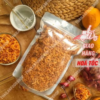 Hành Phi Hành Tím Sấy Giòn (Hành Y Nguyên Lát) Túi 500Gram