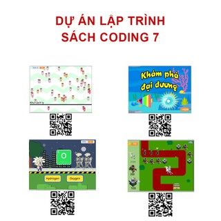 Sách Coding 7 lập trình với Scratch 3 (Dành cho học sinh lớp 7)