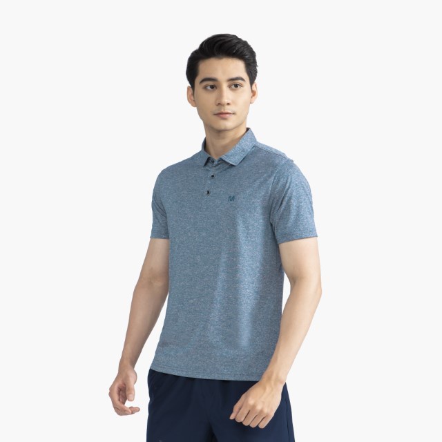 Áo polo nam cao cấp INSIDEMEN có cổ tay ngắn phom dáng Regular Fit suông nhẹ thoải mái khi hoạt động IPS033S2