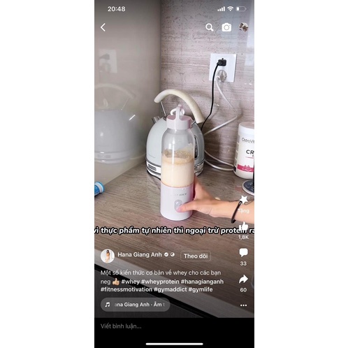 MÁY XAY SINH TỐ CẦM TAY MINI MEET JUICE 500Ml