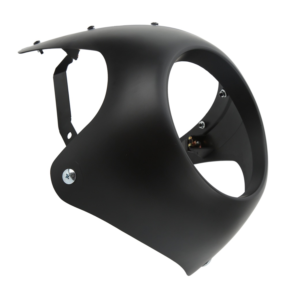 Motorlife Đèn pha xe máy phía trước 7in Fairing Bề mặt nhẵn Chống lão hóa mài mòn Phù hợp cho tròn Xe