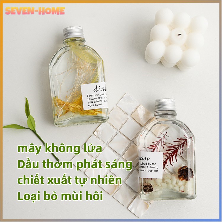 Tinh Dầu Thơm Không Cháy Dạ Quang, Hương Hoa Bất Tử Và Thảo Dược, Xịt Thơm Phòng Ngủ Thơm Lâu, Tinh Dầu Trang Trí