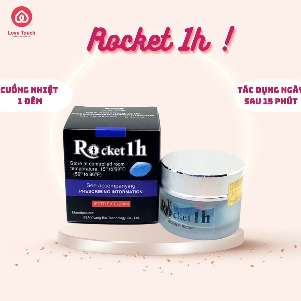 Rocket 1h Tăng Cường Sinh Lý Nam Kéo Dài Cuộc Yêu Hàng Chính Hãng - LOVETOUCH