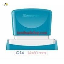 Dấu thẩm thấu xstamper quix q14 14 x 60 mm