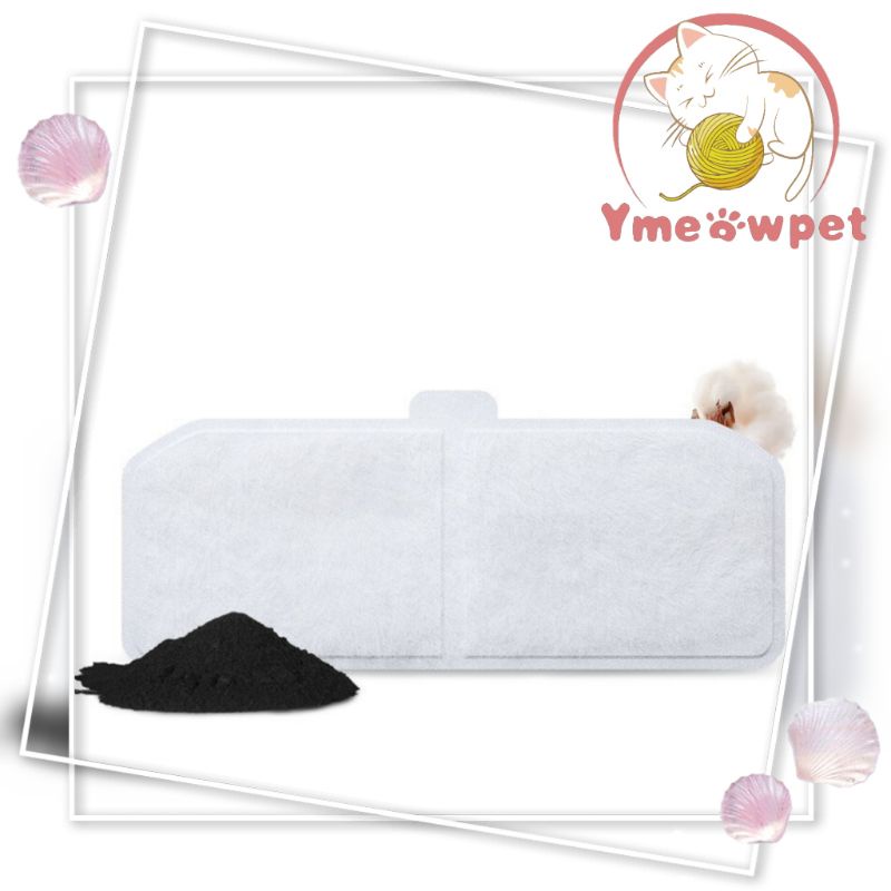 Miếng Lõi lọc nước dùng cho máy uống nước chó mèo / lõi lọc thay thế dùng cho đài phun nước của thú cưng