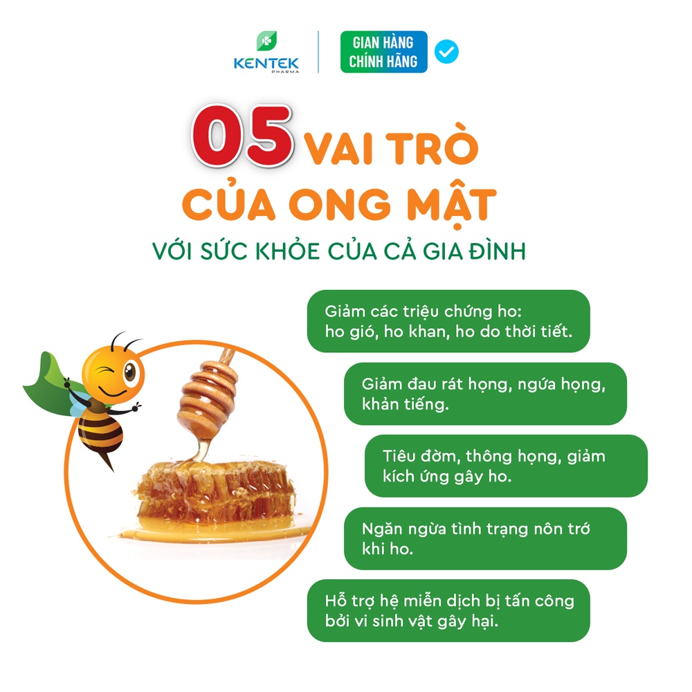 Siro KID C Plus chai 100ml + Siro Prosbee chai 100ml | Bổ sung kẽm, vitamin C và giảm ho cho bé