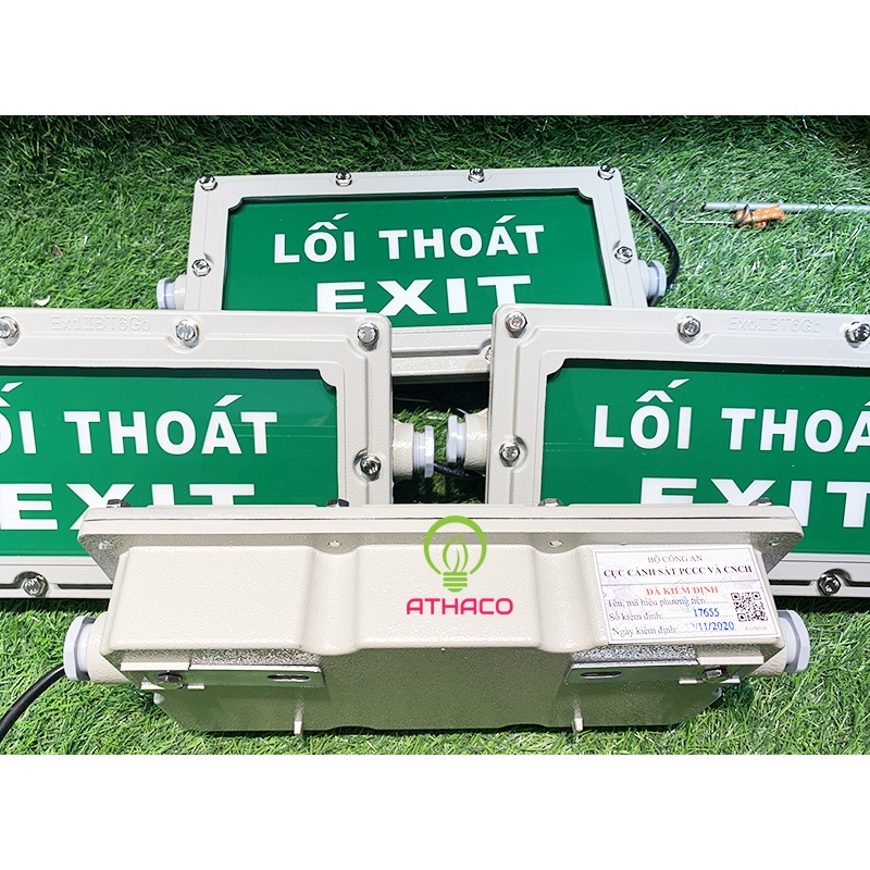 Đèn exit chống nổ, đèn exit lối thoát loại chống nổ lilang