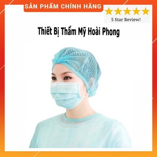   Sale  Mũ Chụp Tóc Y Tế MŨ Chùm Đầu 100 Chiếc Dành Cho Bác Sĩ Spa Thẩm Mỹ Viện 
