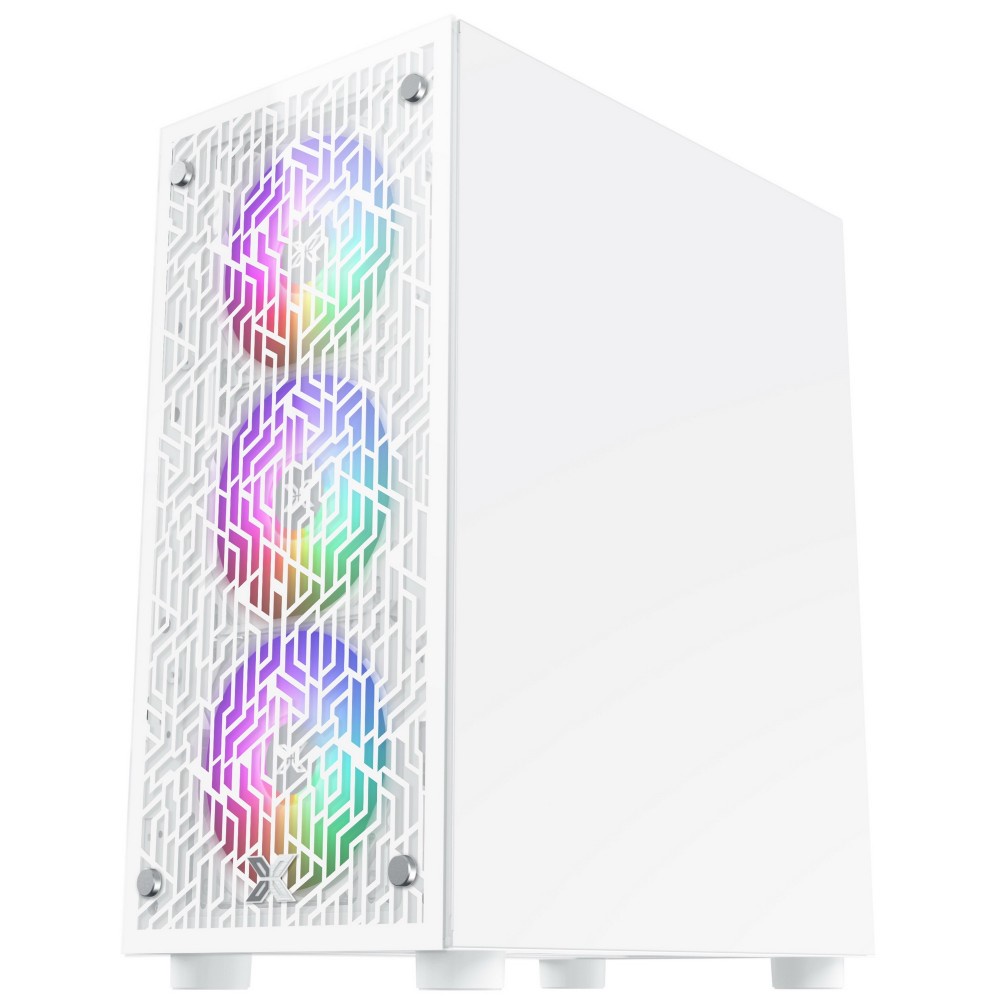 Vỏ Case XIGMATEK NYX 3F WHITE ( KÈM 3 FAN LED ) | BigBuy360 - bigbuy360.vn