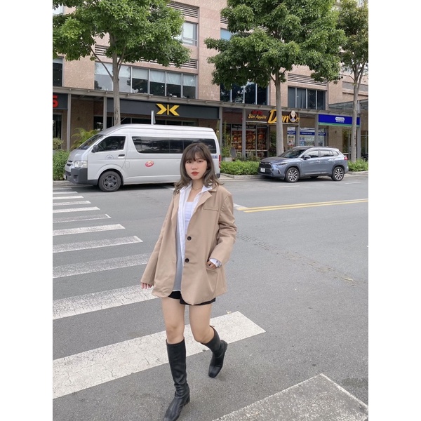 Áo vest blazer (Form rộng) [Hình Kurobyn tự chụp]