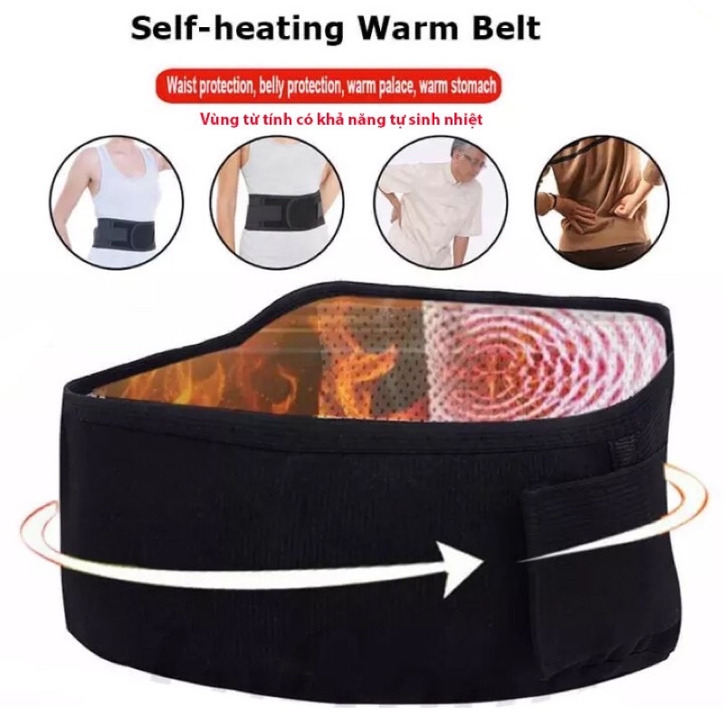 Đai lưng tự làm nóng giảm đau lưng