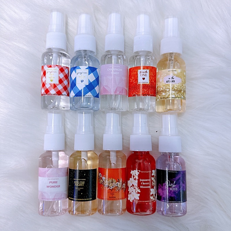 (LINK 1/2) (Mẫu thử 33ml) Xịt thơm toàn thân BATH AND BODY WORKS | BigBuy360 - bigbuy360.vn