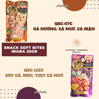 Snack bánh thưởng INABA Soft bits 25g