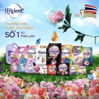 {Siêu thơm-Hàng công ty}Nước xả vải,quần áo siêu đậm đặc Thái Lan Hygiene 1300ml