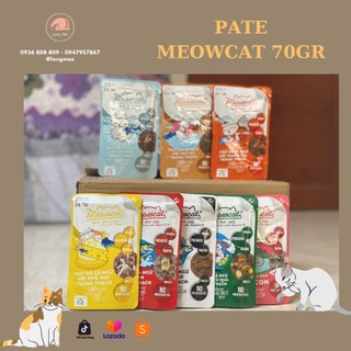 Thức ăn ướt cho mèo - Thạch pate Meowcat